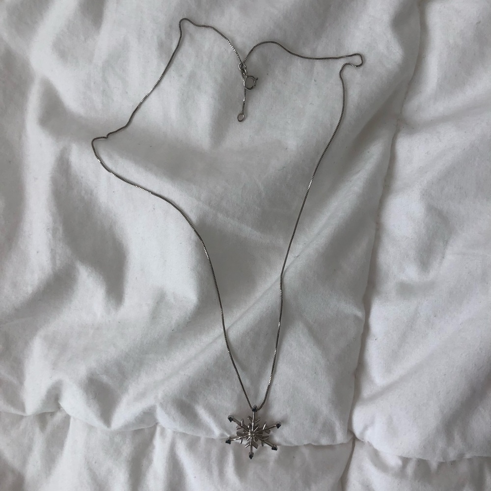 Snowflake Necklace - Picture 2 of 2